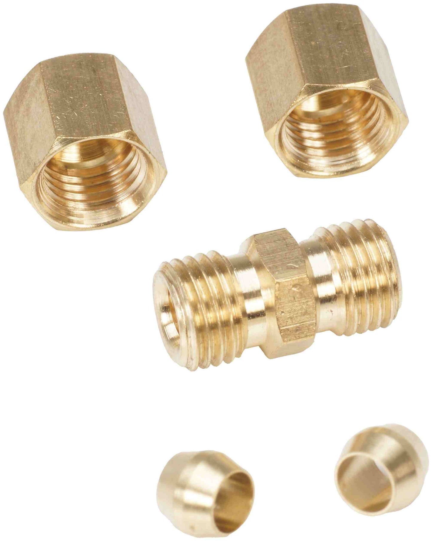 Dorman Autograde Compression Fitting Union 3/16 Inch for Automotive and Industrial Use 490-022
