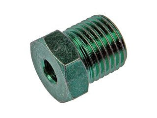 Dorman - Autograde Brake Hydraulic Line Adapter Oversize Tube Nut Steel Green 3/16 in x 1/2 in x 20 490-302