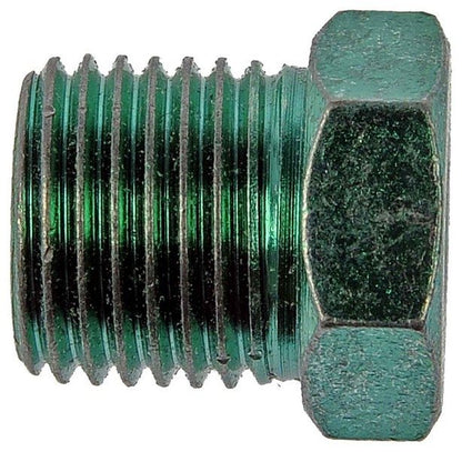 Dorman - Autograde Brake Hydraulic Line Adapter Oversize Tube Nut Steel Green 3/16 in x 1/2 in x 20 490-302
