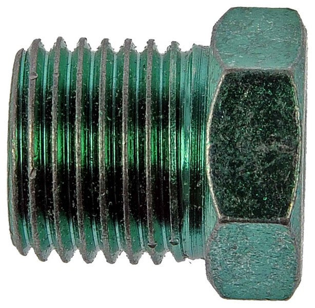 Dorman - Autograde Brake Hydraulic Line Adapter Oversize Tube Nut Steel Green 3/16 in x 1/2 in x 20 490-302