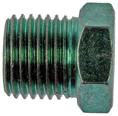 Dorman - Autograde Brake Hydraulic Line Adapter Oversize Tube Nut Steel Green 3/16 in x 1/2 in x 20 490-302
