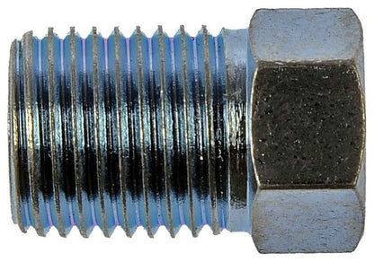 Dorman - Autograde Brake Hydraulic Line Adapter Steel Tube Nut-Japanese-10mm x 1.0 490-711