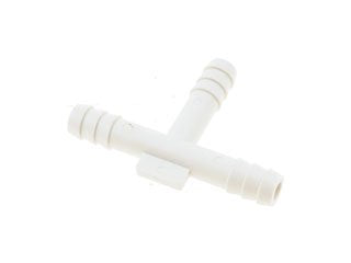 Dorman - Autograde Hard Vacuum Tubing Tee 5/16 X 5/16 X 5/16 In. with Black or White Color for Automotive Vacuum Jobs 493-013