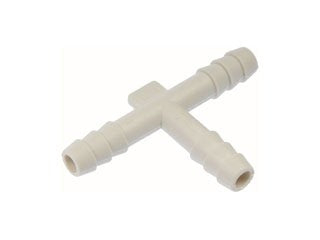 Dorman - Autograde Hard Vacuum Tubing Tee 1/4 X 1/4 X 1/4 In. with Black or White for Automotive Vacuum Jobs 493-054
