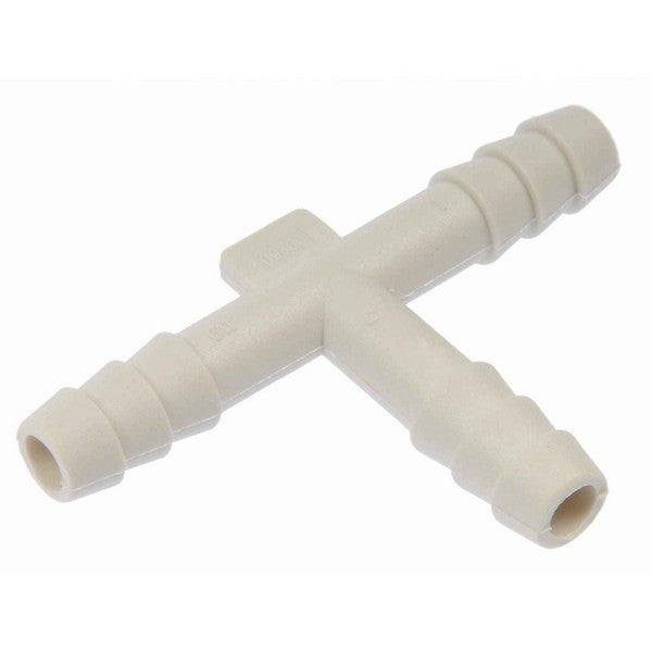 Dorman - Autograde Hard Vacuum Tubing Tee 1/4 X 1/4 X 1/4 In. with Black or White for Automotive Vacuum Jobs 493-054