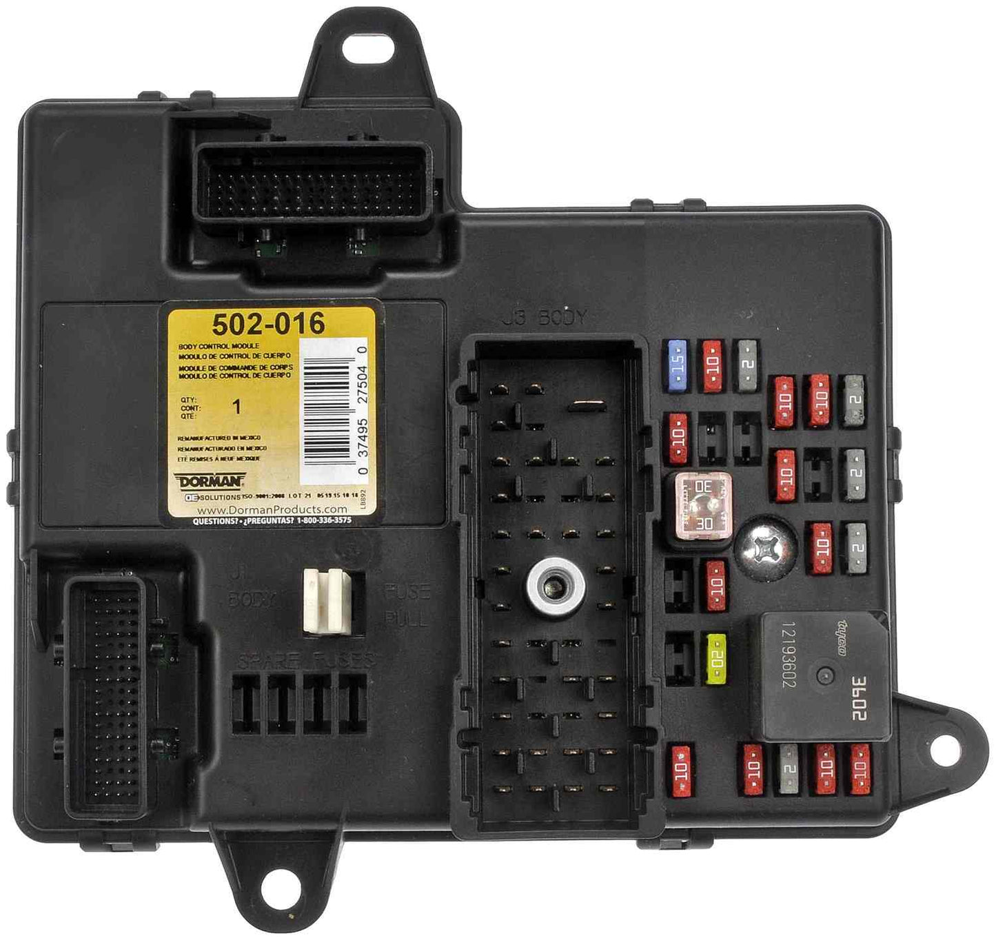 Dorman Body Control Module for 2012 Chevrolet Malibu 502-016