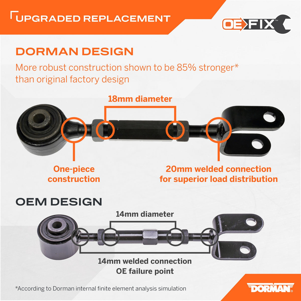 Dorman - OE Solutions ADJUSTABLE LATERAL LINK 527-367