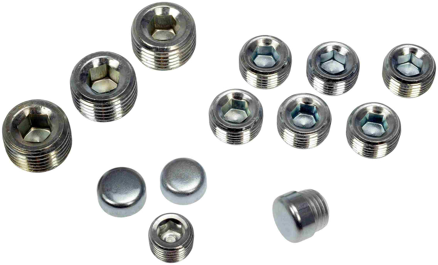 Dorman Autograde Engine Expansion Plug Kit with 14 Expansion and 11 Pipe Plugs for Chrysler Dodge Plymouth 557-014