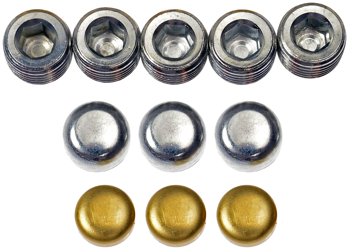 Dorman Autograde Engine Expansion Plug Kit with Brass Construction for General Motors 1955-2002 567-001