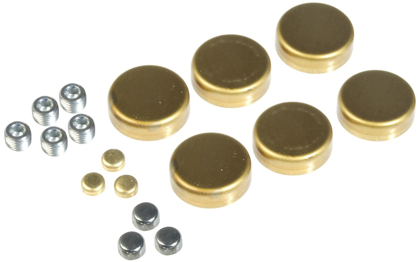 Dorman Autograde Engine Expansion Plug Kit with 14 Brass Plugs for Chrysler Dodge Plymouth 1957-1992 567-014