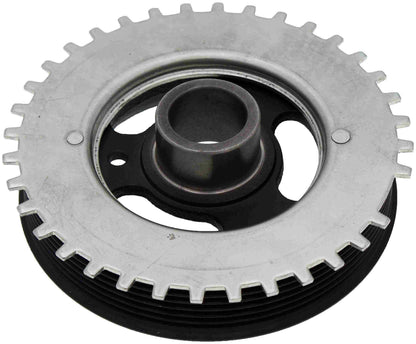 Dorman Engine Harmonic Balancer Assembly with Stress‑Resistant Rubber Bond for 2013 Ford 2013-01 Mazda 2010-01 Mercury 2008-05