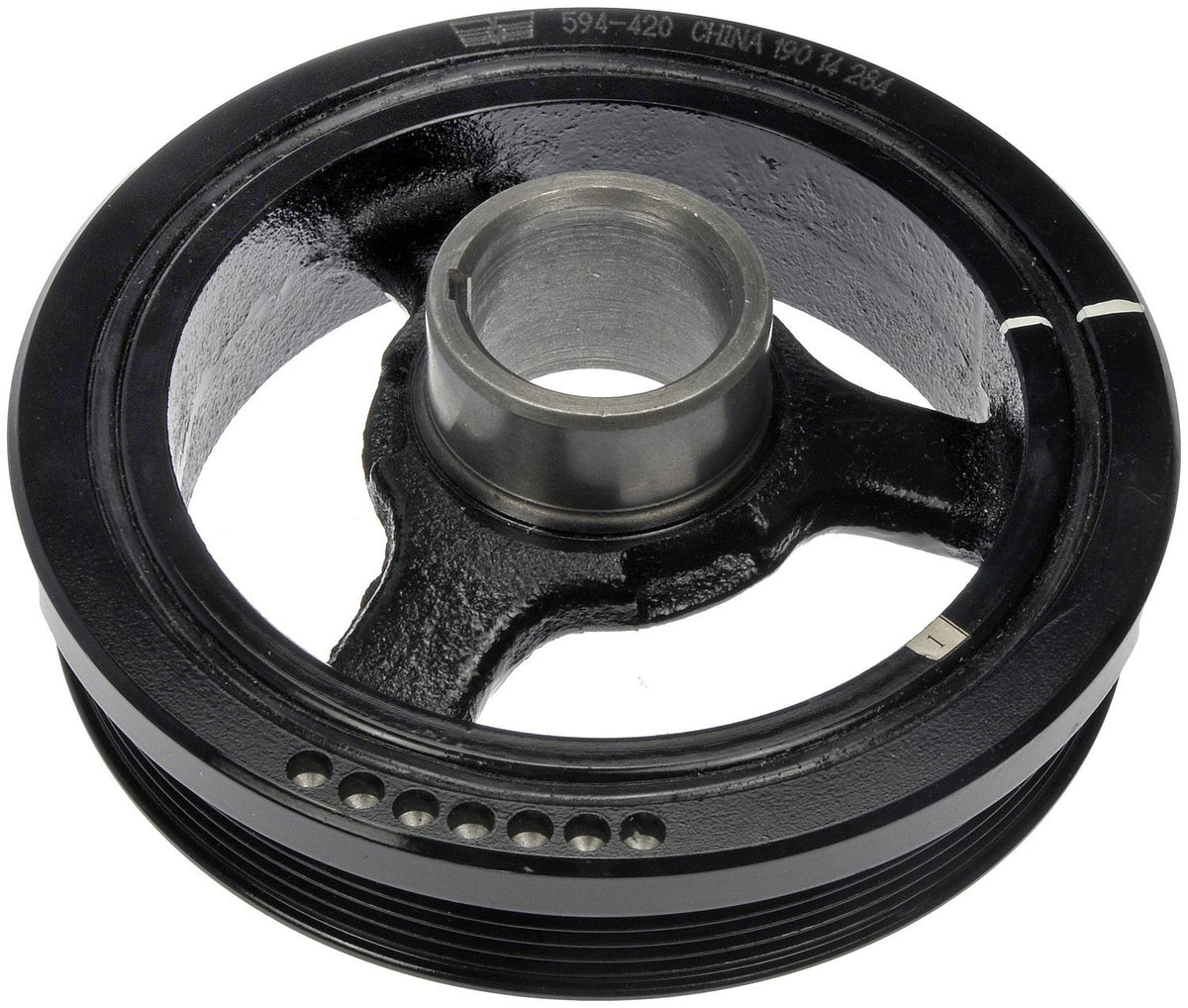 Dorman - OE Solutions Engine Harmonic Balancer with Stress-Resistant Rubber Bond for 2024-07 General Motors 594-420