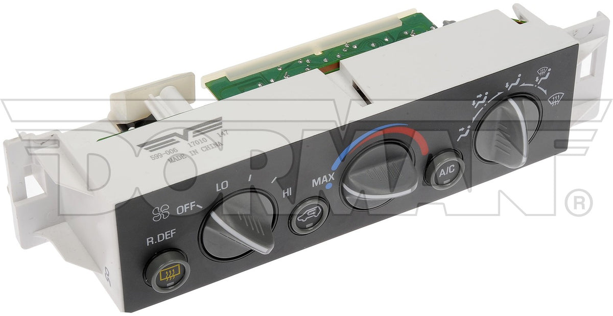 Dorman - OE Solutions HVAC Control Module Climate Control Module for 2000 Cadillac 2002-96 Chevrolet 2002-96 GMC 599-006