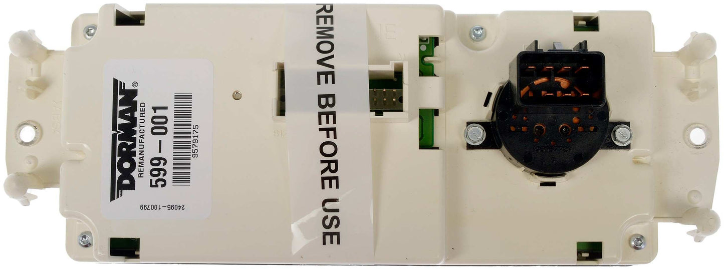 Dorman - OE Solutions HVAC Control Module Remanufactured Climate Control Module for 2002 Chevrolet GMC Oldsmobile 599-025