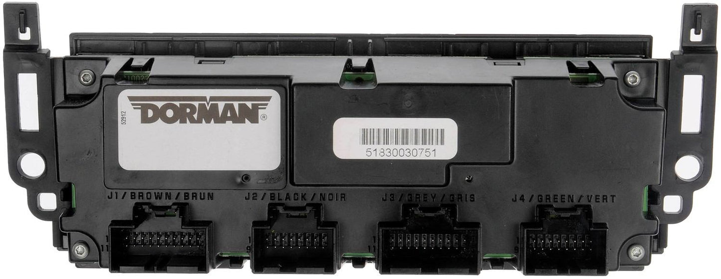 Dorman OE Solutions Remanufactured HVAC Control Module for 2010-2011 Chevrolet Tahoe GMC Yukon 599-142