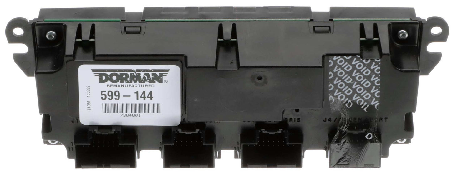 Dorman OE Solutions Remanufactured HVAC Control Module for 2008-2012 Buick Enclave and 2009-2012 Chevrolet Traverse 599-144