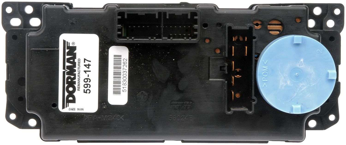 Dorman OE Solutions Remanufactured HVAC Control Module for 2006-2010 Jeep Commander and 2005-2010 Grand Cherokee 599-147