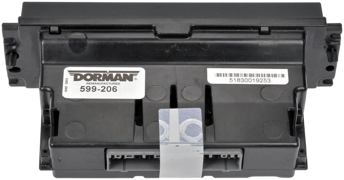 Dorman - OE Solutions HVAC Control Module Remanufactured Climate Control Module for 2005-2007 Ford 599-206