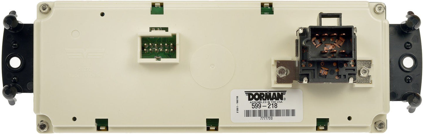 Dorman - OE Solutions HVAC Control Module Climate Control with fully tested replacement for 2002-1999 Chevrolet GMC 599-218