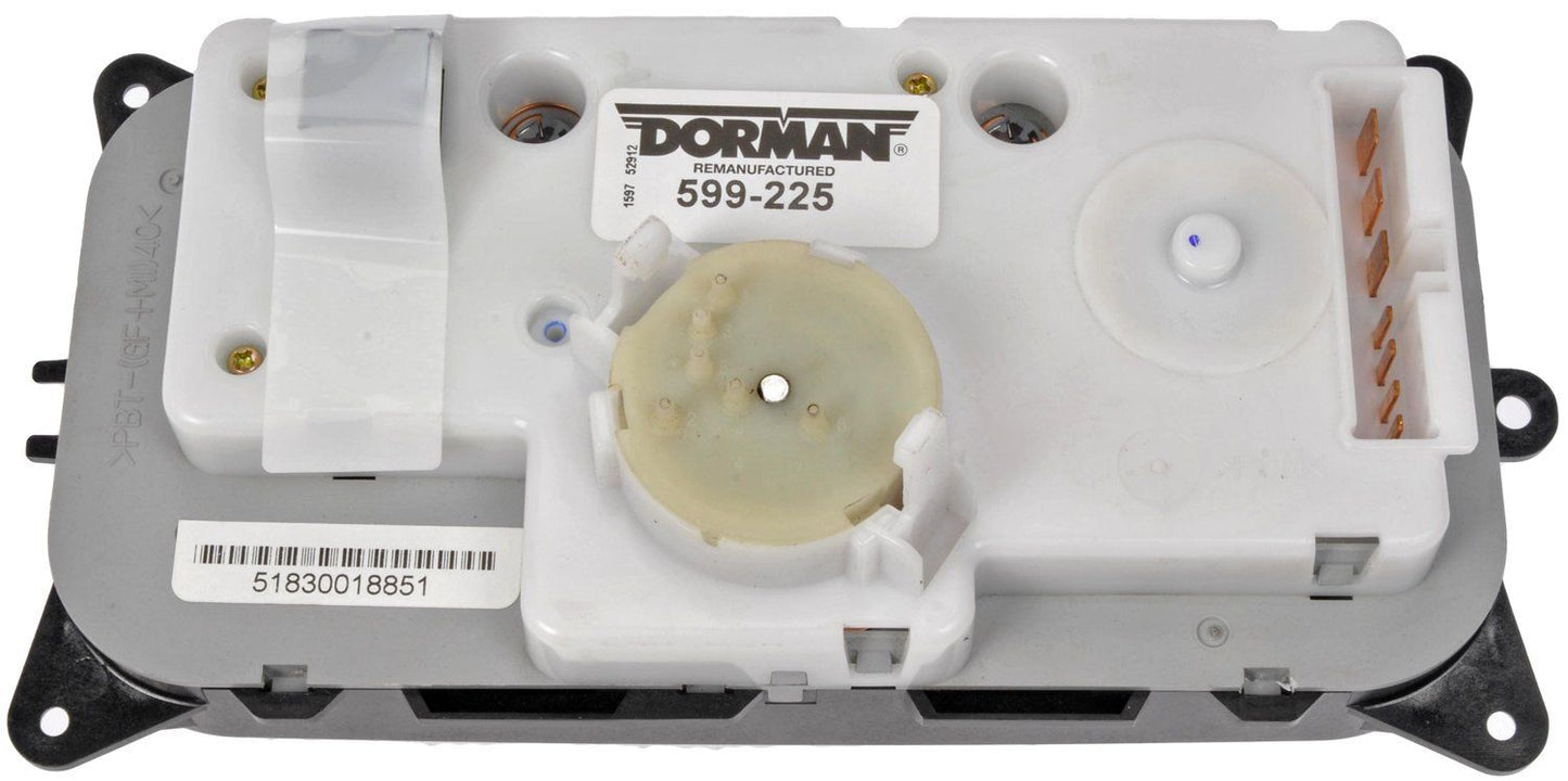 Dorman HVAC Control Module Remanufactured Climate Control Module for 2007-2009 Jeep Liberty 599-225