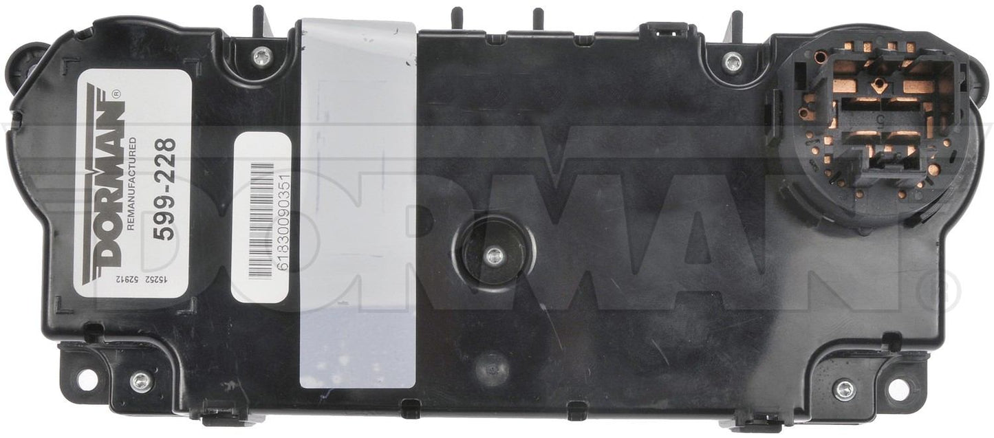 Dorman HVAC Control Module with Calibration for 2010-2012 Ford Fusion Lincoln MKZ Mercury Milan 599-228