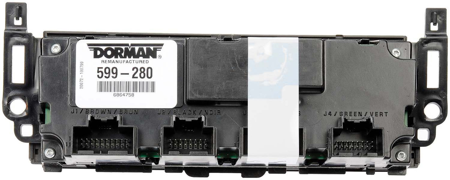 Dorman OE Solutions Remanufactured HVAC Control Module for 2012-2014 Chevrolet and GMC 599-280