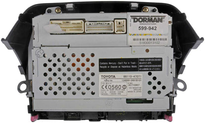 Dorman OE Solutions Remanufactured Infotainment Display Module for 2004-2006 Toyota Prius 599-942
