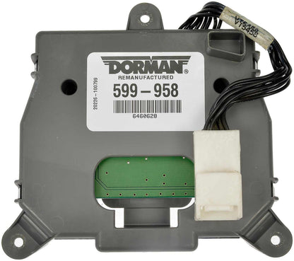 Dorman - OE Solutions REMANUFACTURED OVERHEAD DISPLAY MODULE 599-958