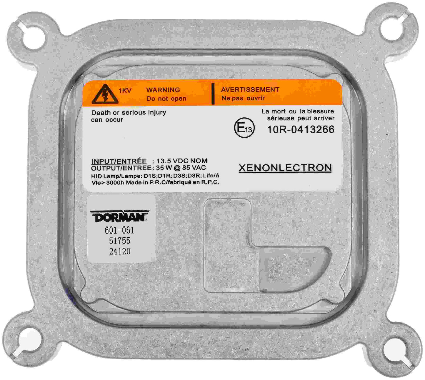 Dorman - OE Solutions High Intensity Discharge (HID) Lighting Ballast for 2020-09 Ford 2019-09 Lincoln 601-061