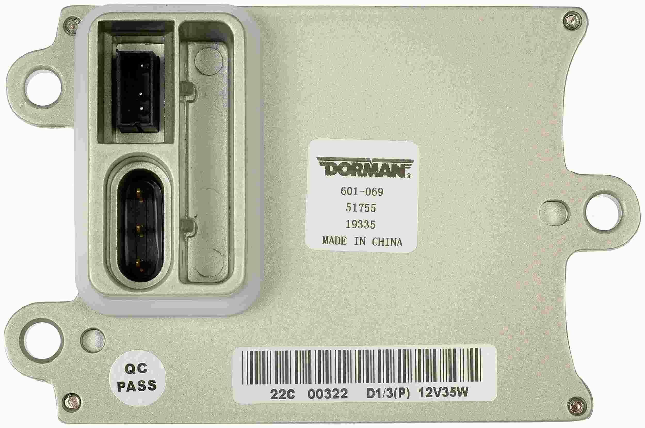 Dorman - OE Solutions HID CONTROL MODULE 601-069