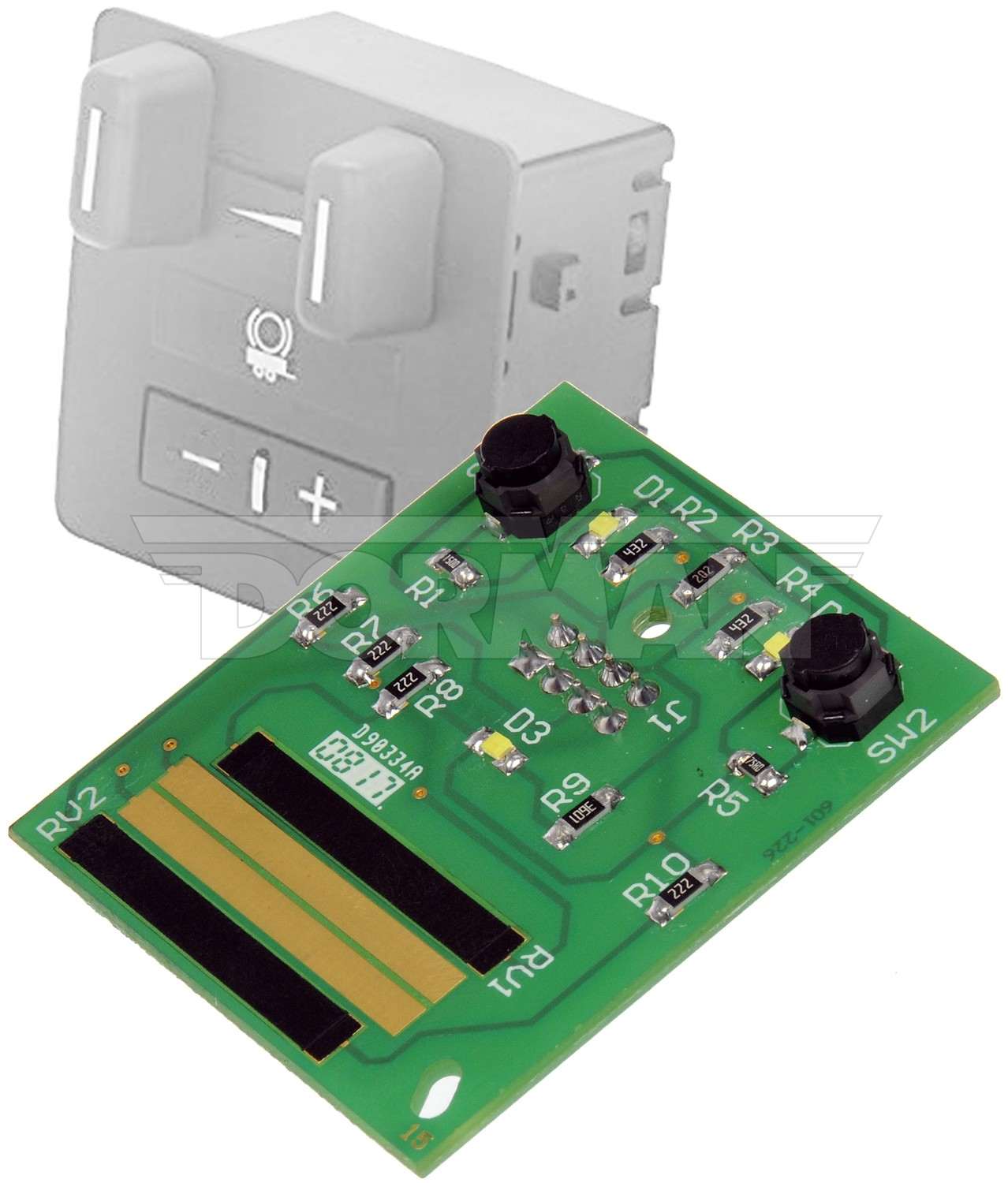 Dorman - OE Solutions Trailer Brake Control Module Circuit Board for 2014-07 Cadillac Chevrolet GMC 601-226