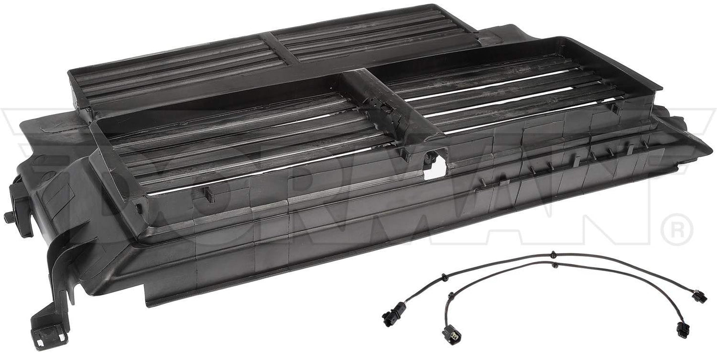 Dorman - OE Solutions Radiator Shutter Assembly with Active Grille Shutter With Motor for 2014-12 Ford Focus 601-316