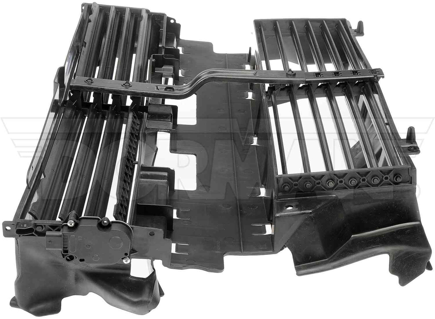 Dorman - OE Solutions Radiator Shutter Assembly with Active Grille Shutter Motor for 2013-2016 Ford Fusion 601-317