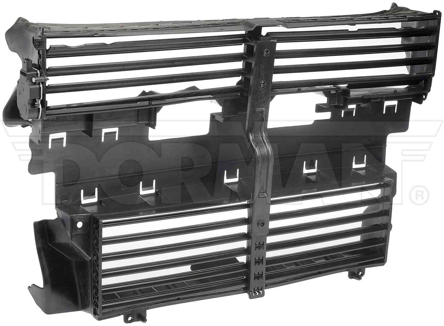 Dorman - OE Solutions Radiator Shutter Assembly with Active Grille Shutter Motor for 2013-2016 Ford Fusion 601-317