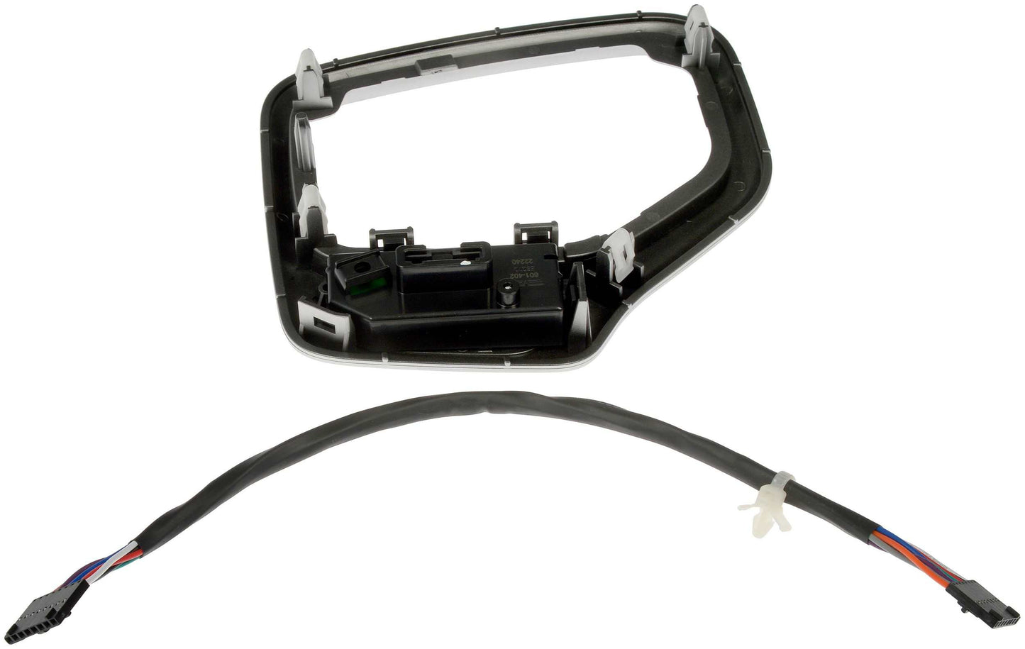 Dorman - OE Solutions SHIFTER BEZEL WITH HARNESS KIT - SILVER 601-402