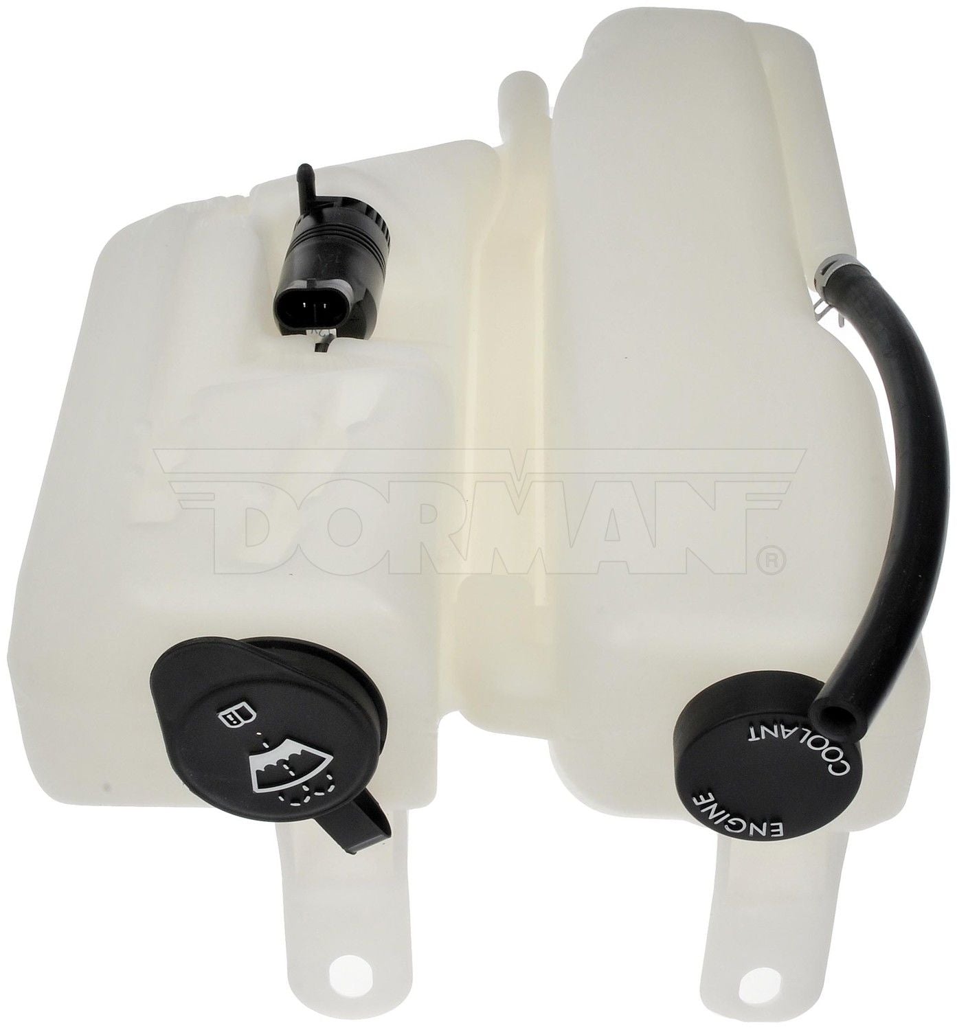 Dorman - OE Solutions Engine Coolant Reservoir with Coolant And Washer Fluid Reservoir Assembly for 1995-2005 Chevrolet Astro GMC Safari 603-039