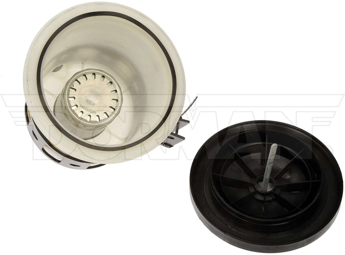 Dorman HD Solutions Heavy Duty Power Steering Reservoir with Threaded Cap for 2010-2016 International 603-5106