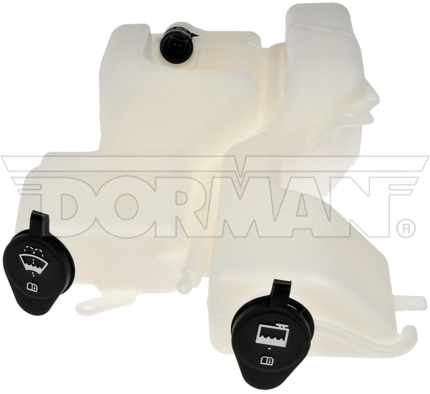 Dorman - OE Solutions Engine Coolant Reservoir with Coolant And Washer Fluid Reservoir Assembly for 2009-08 Mitsubishi Raider, 2011 Ram Dakota, 2012-07 Dodge Dakota 603-574