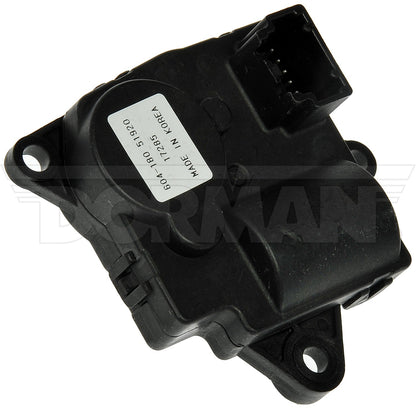 Dorman HVAC Blend Door Actuator with Temperature Air Inlet Mode for 2013-2017 Chevrolet Equinox GMC Terrain 604-180