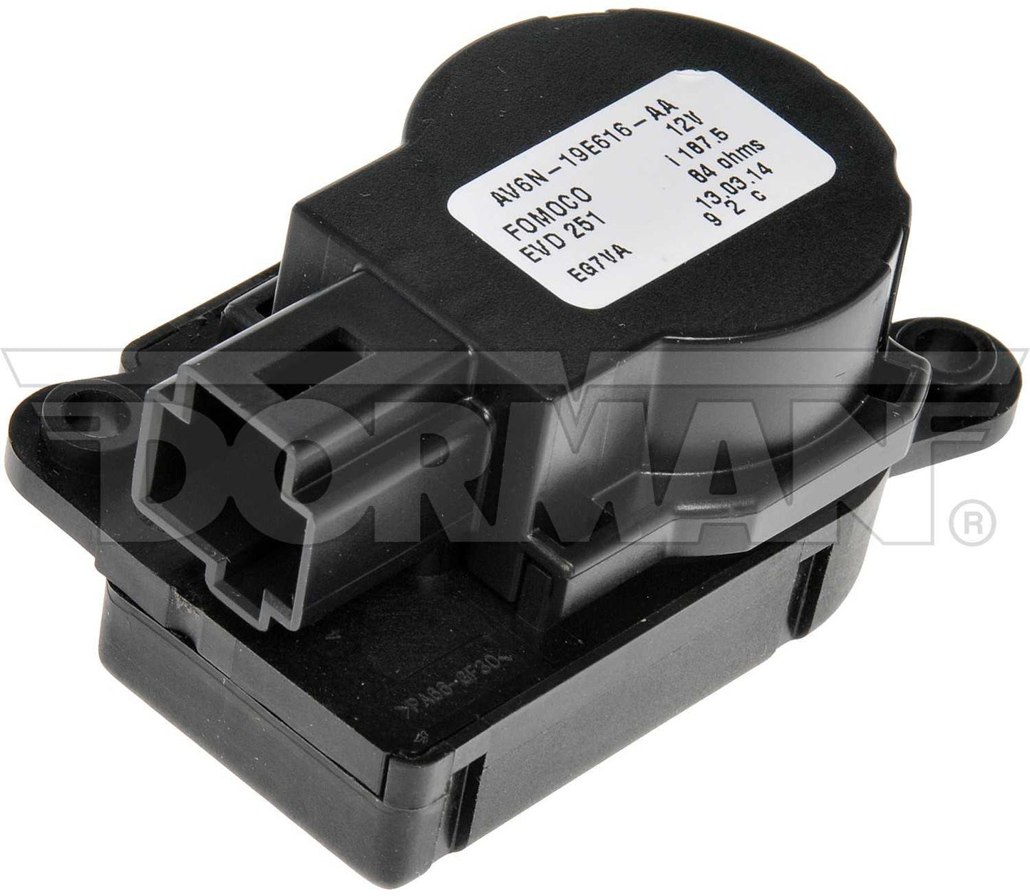 Dorman OE Solutions HVAC Blend Door Actuator for 2015-2023 Ford Lincoln with Manual or Dual Zone AC 604-291