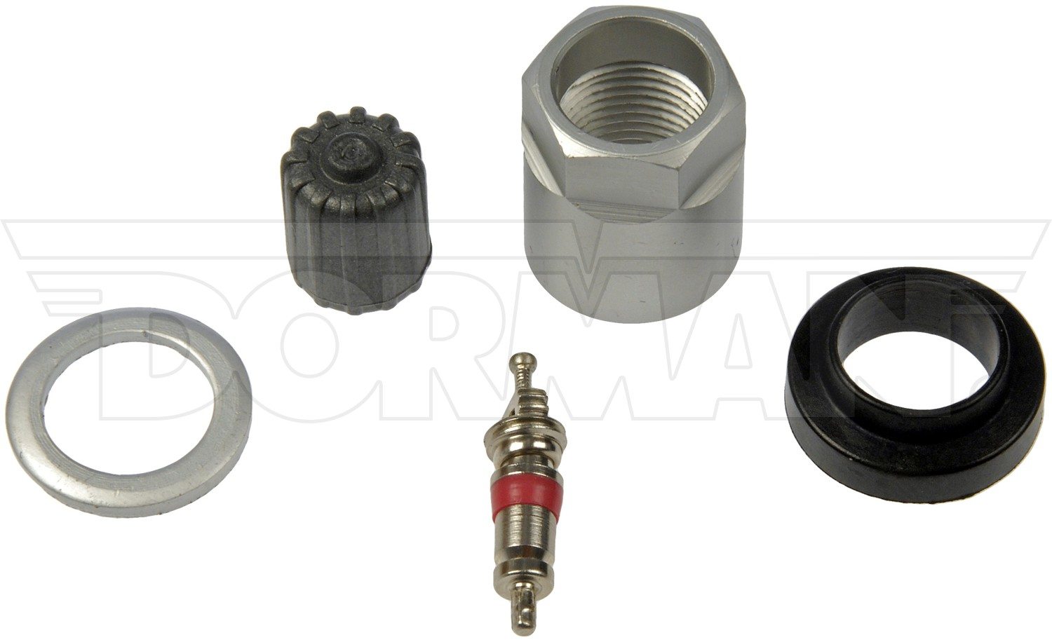 Dorman TPMS Service Kit - Replacement Grommet, Valve Core, and Cap