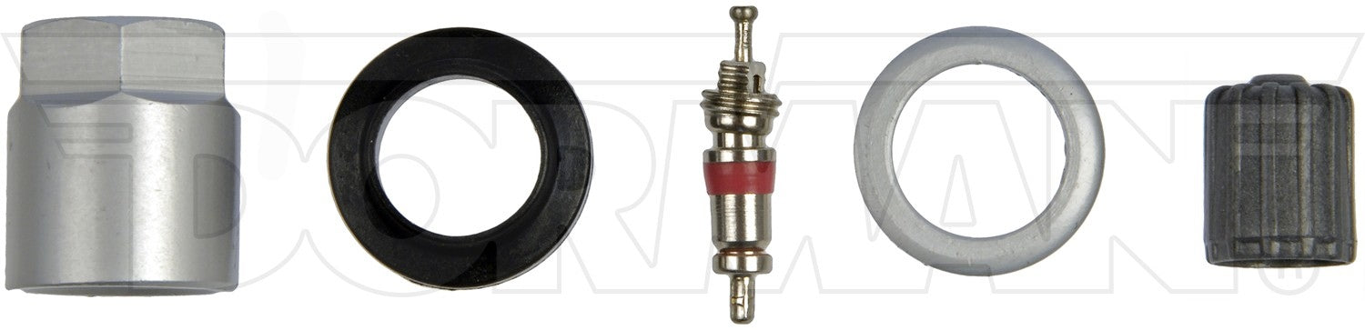 Dorman TPMS Service Kit - Replacement Grommet, Valve Core, and Cap