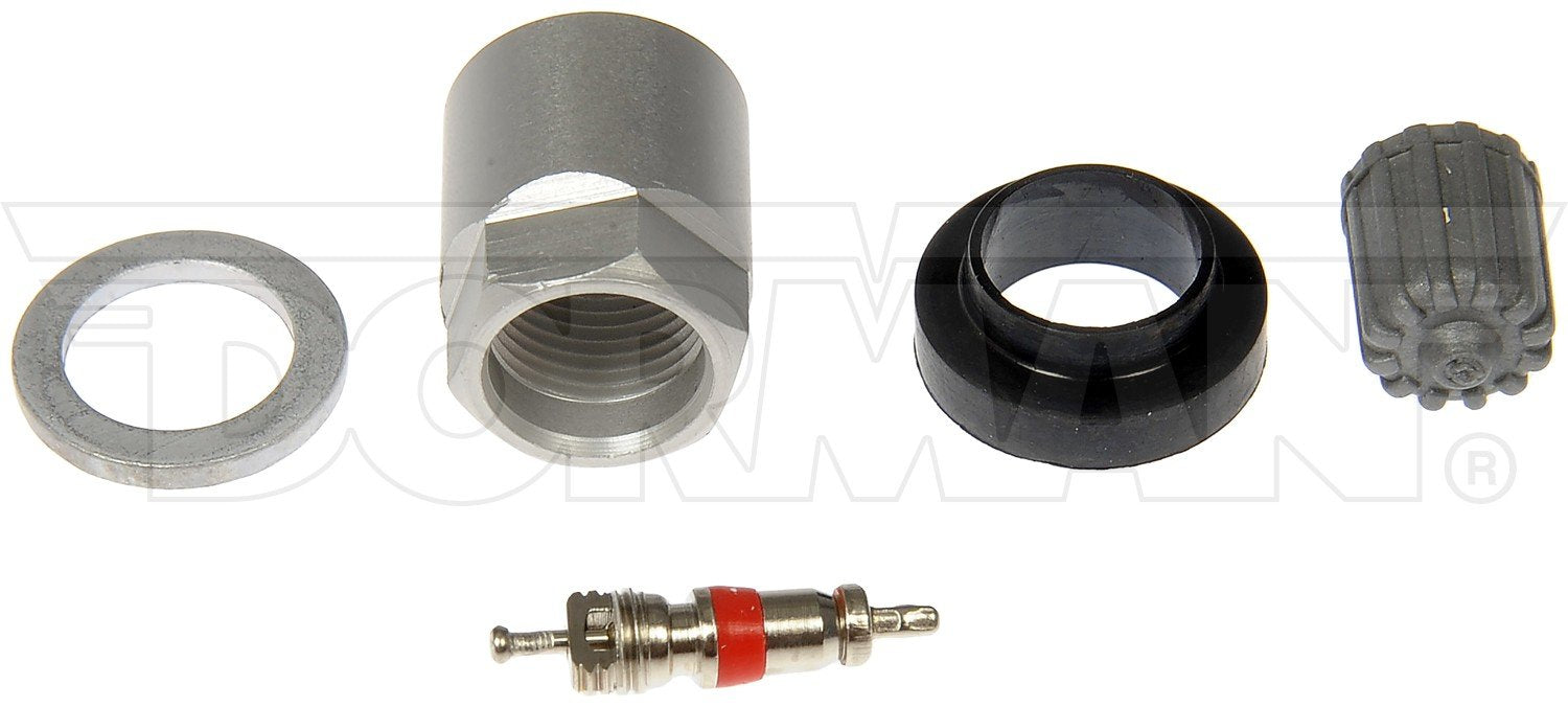 Dorman TPMS Service Kit - Replacement Grommet, Valve Core, and Cap