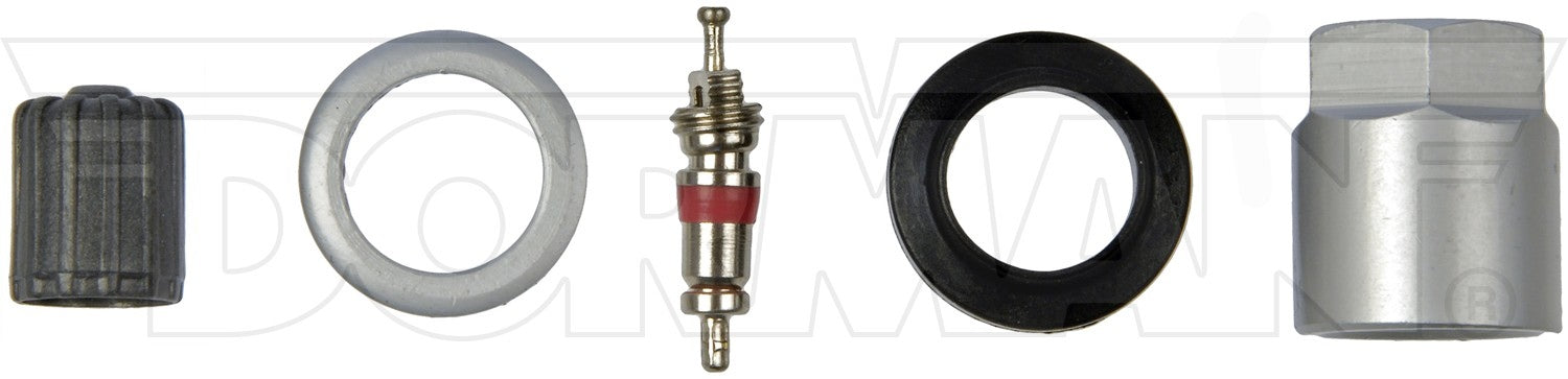 Dorman TPMS Service Kit - Replacement Grommet, Valve Core, and Cap