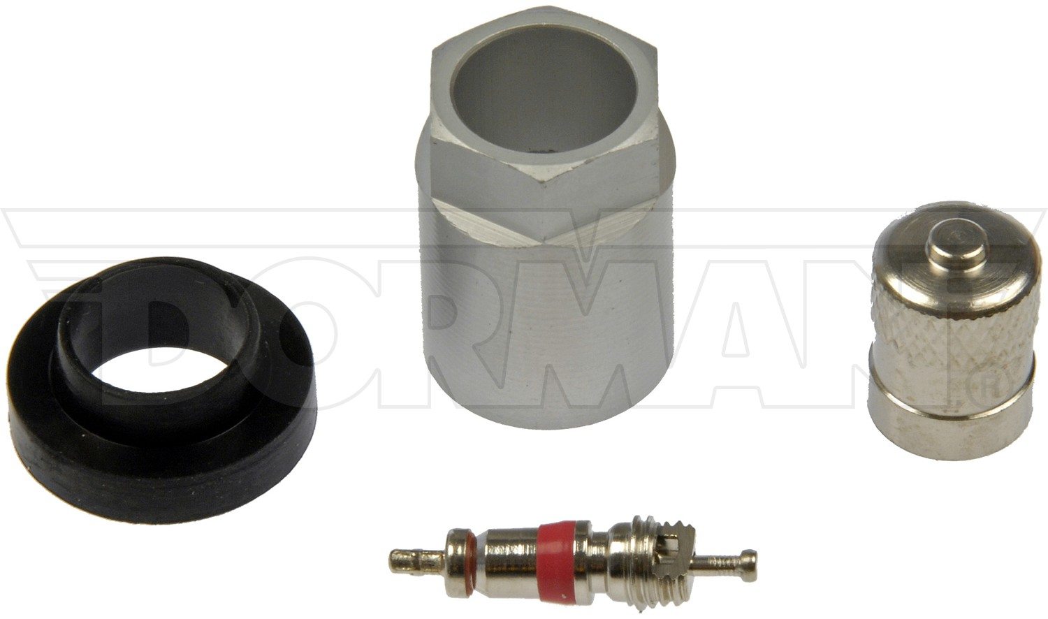 Dorman TPMS Service Kit - Replacement Grommet, Valve Core, and Cap