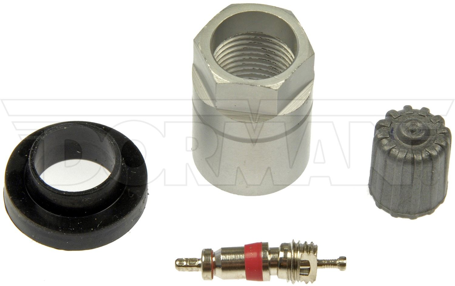 Dorman TPMS Service Kit - Replacement Grommet, Valve Core, and Cap