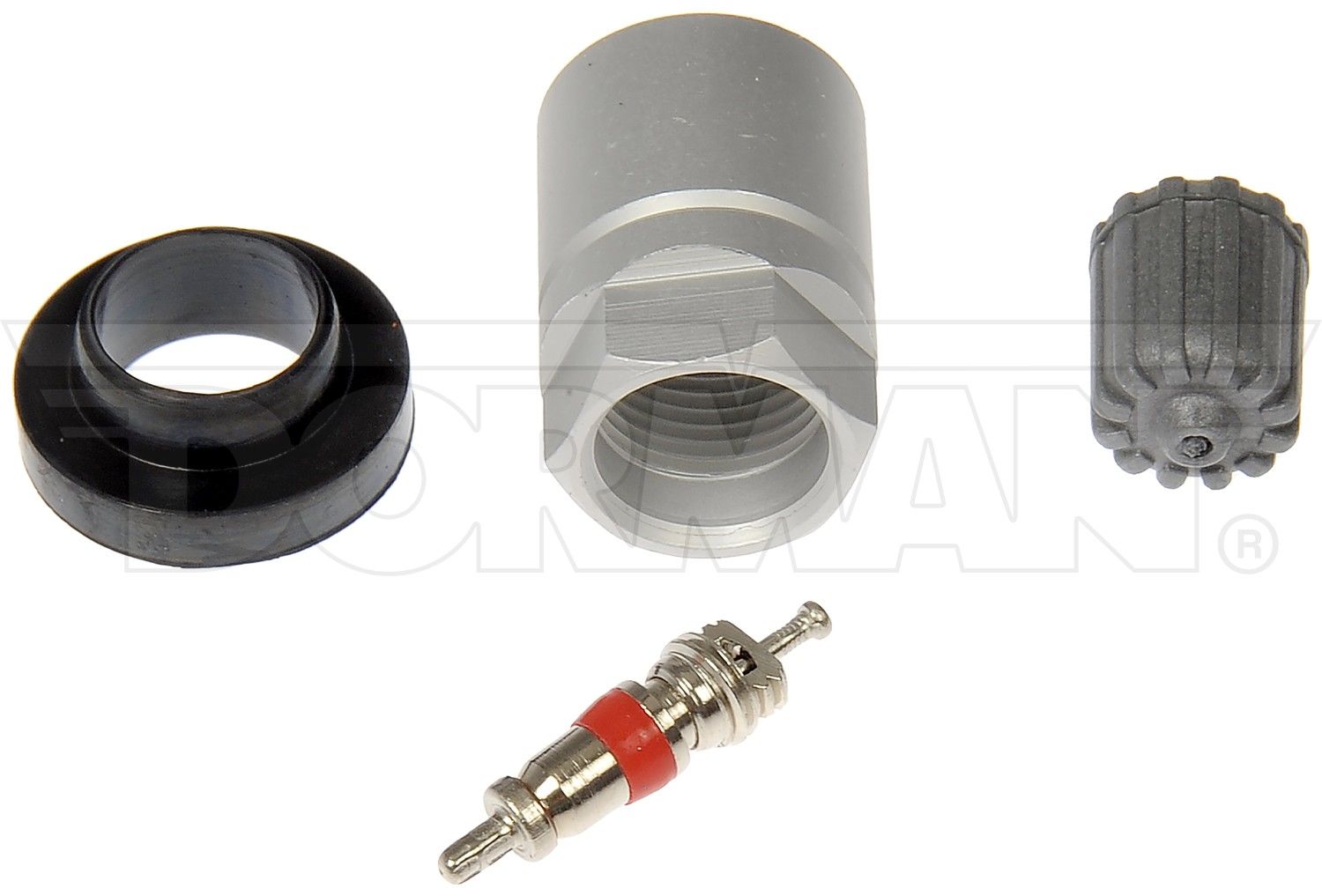 Dorman TPMS Service Kit - Replacement Grommet, Valve Core, and Cap