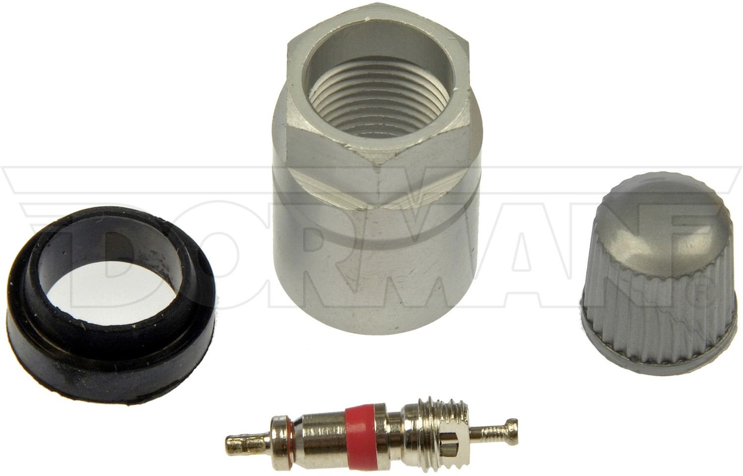 Dorman TPMS Service Kit - Replacement Grommet, Valve Core, and Cap