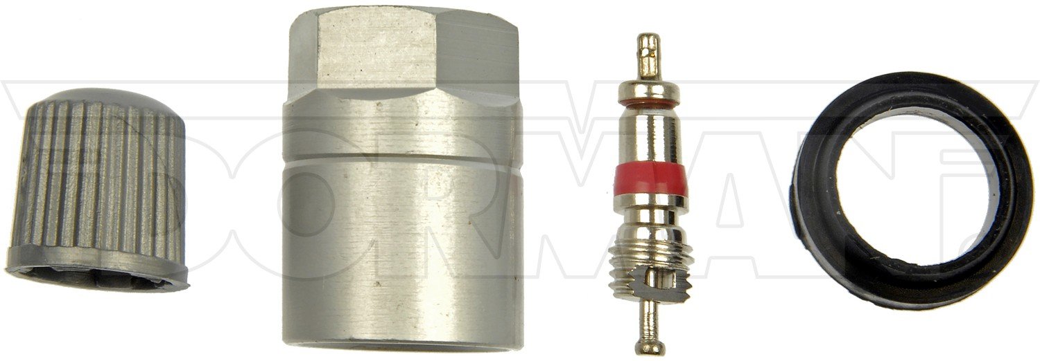 Dorman TPMS Service Kit - Replacement Grommet, Valve Core, and Cap