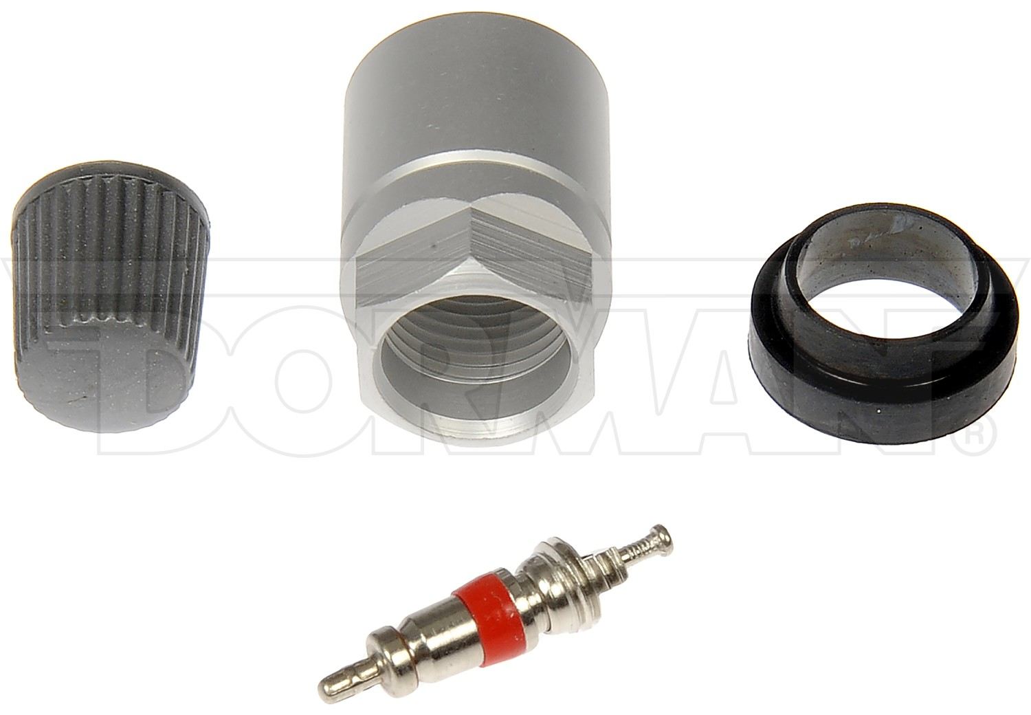 Dorman TPMS Service Kit - Replacement Grommet, Valve Core, and Cap